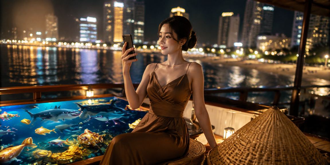 Người chơi thưởng thức jackpot trên điện thoại tại Nha Trang