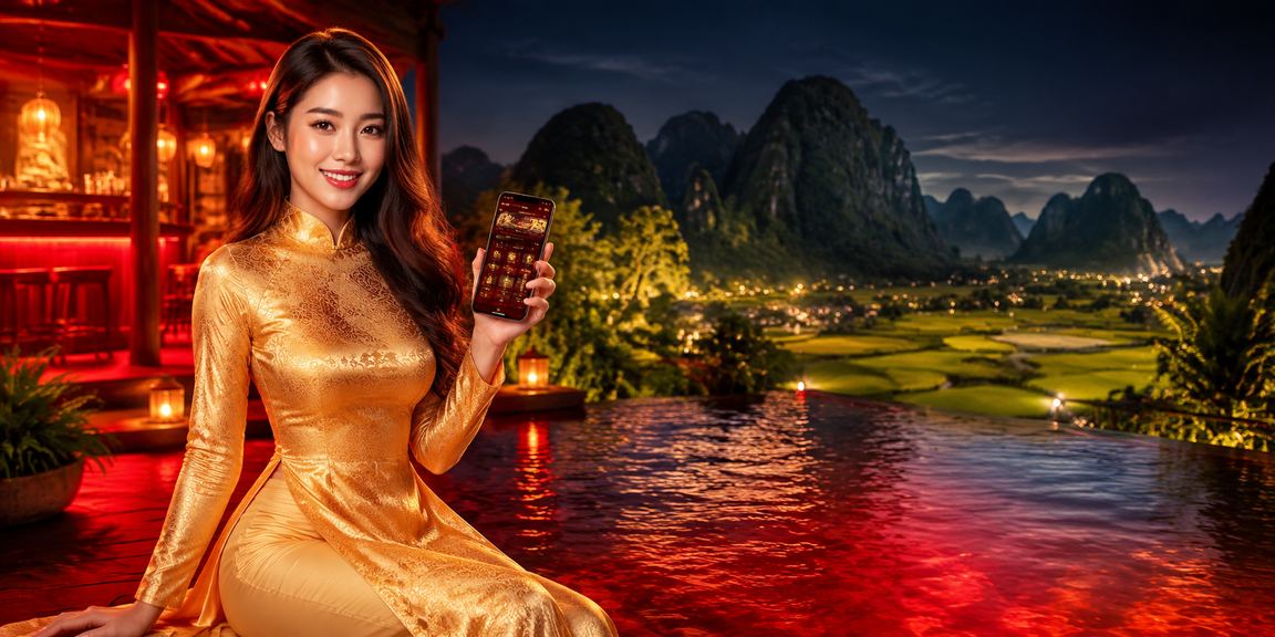 Phụ nữ Việt Nam mặc áo dài tham gia cá cược thể thao có trách nhiệm tại Ninh Bình